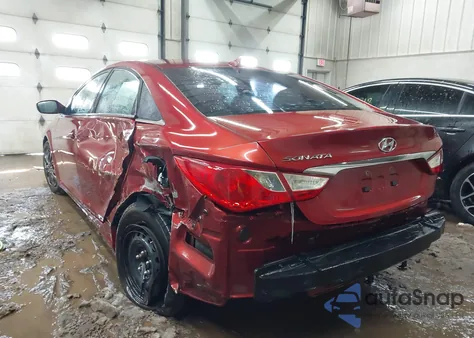 2012 Hyundai Sonata Gls from USA, damaged, VIN 5NPEB4AC6CH338963